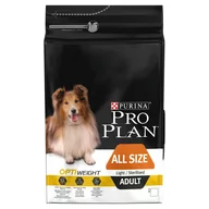 Sucha karma dla psów - Purina Pro Plan Optiweight All Size Light&Sterilised Adult 3 kg - miniaturka - grafika 1