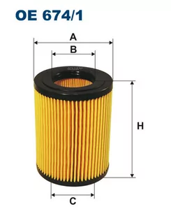 FILTRON OE674/1 - Filtry oleju - miniaturka - grafika 1