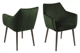 D2.Design Krzesło Nora VIC Forest Green 114531 - Krzesła - miniaturka - grafika 1
