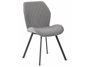 Krzesła - Krzesło Tapicerowane do Jadalni K360 Szare ean: 5905248118690 - miniaturka - grafika 1