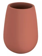 Kubki na szczoteczki do zębów - Kleine Wolke Kubek na szczoteczki do zębów Drip Terra Brown - miniaturka - grafika 1