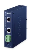 Powerline communications - PLANET IP30 Industrial Single-Port 10Gbps 802.3bt PoE++ Splitter 24 V - miniaturka - grafika 1