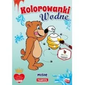 Kolorowanki, wyklejanki - Kolorowanka wodna Misie Praca zbiorowa - miniaturka - grafika 1