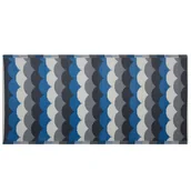 Dywany zewnętrzne - Beliani Dywan na zewnątrz szaro-niebieski 90 x 180 cm BELLARY - miniaturka - grafika 1