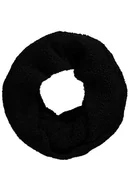 Apaszki i szaliki damskie - Ulla Popken Damski okrągły szal szalik, czarny, jeden rozmiar, czarny, jeden rozmiar - miniaturka - grafika 1