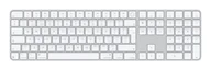 Klawiatury - Apple Magic USB + Bluetooth QWERTY British English Biały MXK73B/A - miniaturka - grafika 1