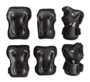 Rollerblade Skate Gear Junior 3 Pack Black XS 8050459740943 - Ochraniacze - miniaturka - grafika 1