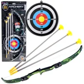 Zabawy w naśladowanie dorosłych - Zestaw łuczniczy łuk tarcza strzały SP0702 - miniaturka - grafika 1