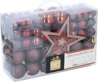 Bombki - Bombki choinkowe gwiazda zestaw 101 BRĄZOWE na choinkę GIFT SOME choinka - miniaturka - grafika 1