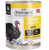 Mokra karma dla psów - Wiejska Zagroda Karma mokra dla psa Monobiałkowa Indyk szczeniak 800g - miniaturka - grafika 1