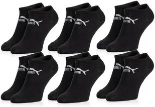 PUMA Stopki Sneaker BASIC czarny r. 43-46 - Skarpetki męskie - miniaturka - grafika 1