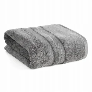 Ręcznik kąpielowy 70x140 frotte Eurofirany 100% bawełna PORTO szary 500 g - Ręczniki - miniaturka - grafika 1