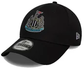 Czapki damskie - Czapka z daszkiem NEW ERA Newcastle United FC Core 9FORTY czarny - miniaturka - grafika 1