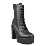 Botki damskie - botki damskie ALTERCORE czarne (NAGINI VEGAN BLACK)-37 - miniaturka - grafika 1