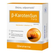 Witaminy i minerały - Starpharma Beta Karoten Sun Forte 30 tab - miniaturka - grafika 1