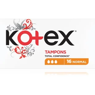 KOTEX Tampony Normalne Tampons) Wariant 16 ks) - Tampony - miniaturka - grafika 1