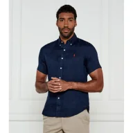 Koszule męskie - POLO RALPH LAUREN Lniana koszula Custom fit - miniaturka - grafika 1
