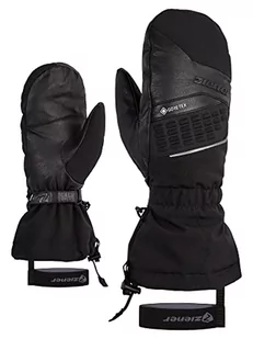 Ziener Męskie rękawiczki narciarskie Gatilo/do sportów zimowych, Gore-Tex, długie rękawy, bez PFC, czarne, 8 - Rękawiczki - miniaturka - grafika 1