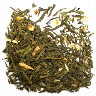 Herbata zielona liściasta SENCHA SOCZYSTE POMARAŃCZE I CYTRYNY PYCHA 50g - Herbata - miniaturka - grafika 1