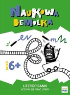Książki edukacyjne - Magdalena Marczewska; Katarzyna Jurkiewicz Literopisanki Uczymy się pisać litery 6+ - miniaturka - grafika 1