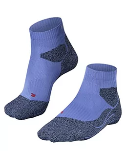 FALKE Kobiety Skarpety do biegania RU Trail W SN Oddychający I Szybkoschnący przeciw pęcherzom 1 Para, Niebieski (Lavender 6538), 39-40 - Skarpetki damskie - miniaturka - grafika 1