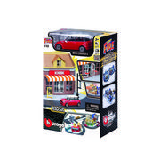 Samochody i pojazdy dla dzieci - Bburago Street Fire City Kiosk Store 1:43 - miniaturka - grafika 1