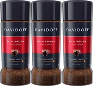 Kawa - Davidoff Rich Aroma Kawa Rozpuszczalna 100g x3 Arabika - miniaturka - grafika 1
