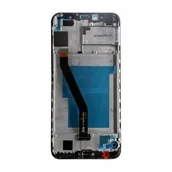 Części serwisowe do telefonów - Nowy Wyświetlacz Honor 7A Aum-Al29, Aum-Al20 Z Ramką Czarny - miniaturka - grafika 1