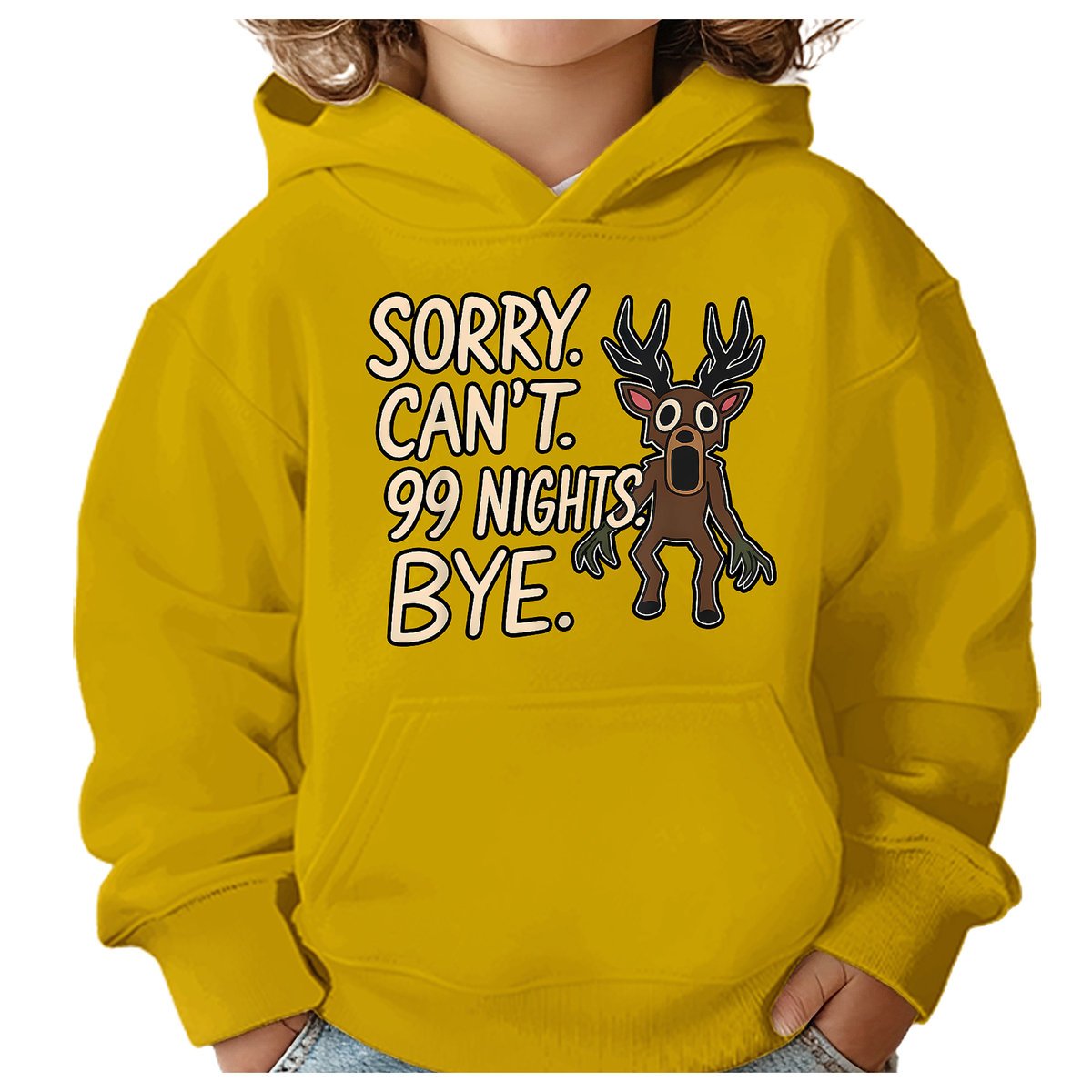 BLUZA DZIECIĘCA Z KAPTUREM 99 NOCY W LESIE ROBLOX 104 PREZENT