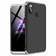 Etui i futerały do telefonów - 360 Case Etui GKK 360 3w1 Xiaomi Redmi Note 6 Pro Czarno srebrne 70C1-590FE_20191209184353 - miniaturka - grafika 1