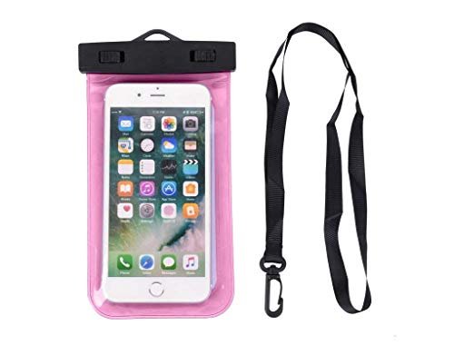 Milabella Wodoodporne etui na telefon Xiaomi Redmi 4X Wodoodporne etui na telefon Xiaomi Redmi 4X IPX8 Wodoodporne do 100 stóp głębokie pod wodą Xiaomi Redmi 4X etui z suchą torbą na sznurek (różowy)