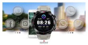Giewont GW460 Szary - Smartwatch - miniaturka - grafika 7