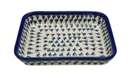 Brytfanny - Ceramiczne naczynie do zapiekania małe Ceramika Bolesławiec - miniaturka - grafika 1