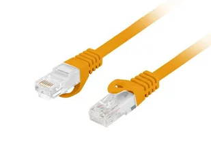 Patchcord lanberg utp kat.6 1,5m lszh cu fluke passed pomarańczowy - Patchcordy - miniaturka - grafika 1