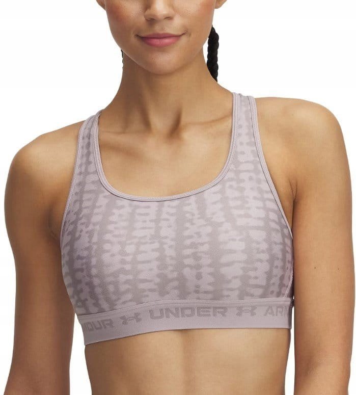 DAMSKI TOP BIUSTONOSZ SPORTOWY UNDER ARMOUR Crossback Mid Print S