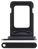Części serwisowe do telefonów - SZUFLADKA TACKA KARTY SIM DO iPhone 15|iPhone 15 Plus BLACK TITANIUM - miniaturka - grafika 1