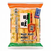 Krakersy - Krakersy ryżowy słony seibei 112g WANT WANT - miniaturka - grafika 1