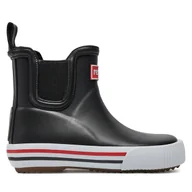 Buty dla chłopców - Kalosze Reima 5400039A Czarny - miniaturka - grafika 1