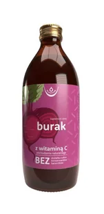 Burak z witaminą C pochodzenia naturalnego, 500 ml /Oleofarm/ - Witaminy i minerały - miniaturka - grafika 1