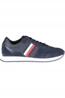 Buty sportowe męskie - Tommy Hilfiger Męskie Buty Sportowe Niebieski Kolor: Niebieski, Rozmiar: 41 - miniaturka - grafika 1
