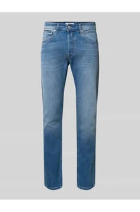 Jeansy o kroju tapered fit z efektem znoszenia model GROVER - Replay - Spodnie męskie - miniaturka - grafika 1