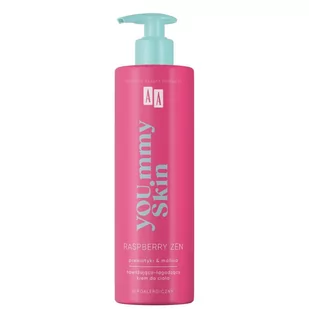 AA Yoummy Skin nawilżająco - łagodzący Krem do ciała Raspberry Zen 400 ml - Balsamy i kremy do ciała - miniaturka - grafika 1