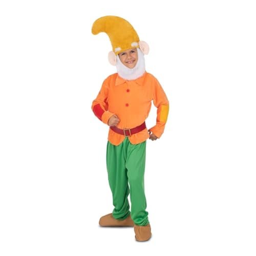 viving - Kostium Krasnoludka, Beard, Casak, Pasek, Spodnie I Ochraniacze Na Buty Rozmiar 7-9 Y (1)