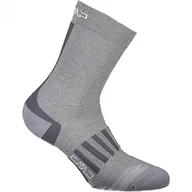 Skarpetki damskie - CMP - Skarpety trekkingowe Mid Microlon Wmn, Woman, Grey-Ghiaccio, 39/42 - miniaturka - grafika 1