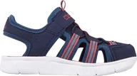 Buty dla dziewczynek - Kappa Buty dla dzieci Kappa Kyoko granatowo-pomarańczowe 260884K 6744 33 - miniaturka - grafika 1
