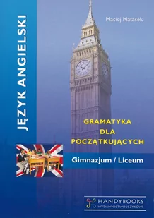 Język angielski. Gramatyka dla początkujących. Gimnazjum/Liceum - E-booki - języki obce - miniaturka - grafika 1