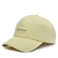 Czapki damskie - Czapka z daszkiem New Balance LAH51010PRC Żółty - miniaturka - grafika 1