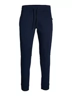 Spodenki męskie - Bestseller A/S Męskie spodnie dresowe JPSTWILL JJJAX Sweat Pant NB NOOS, Navy Blazer, S, granatowy blezer, S - miniaturka - grafika 1