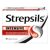 Przeziębienie i grypa - RECKITT BENCKISER Strepsils intensive x 36 tabl do ssania |  OD 199 PLN! - miniaturka - grafika 1