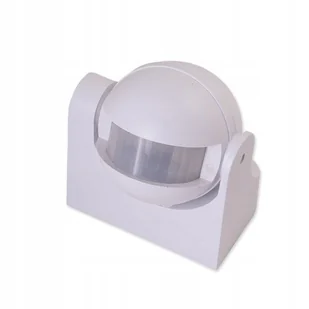 RUM-LUX Czujnik ruchu nadtynkowy CRN-3 Biały - Pozostałe detektory - miniaturka - grafika 1